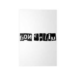 Poster en papel fotografico - Camiseta «Bon caliu»
