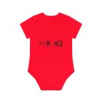 Body bebe manga corta organico - Rojo - Espardals — Bona cosa m’has dita Body bebe manga corta organico - Rojo - Espardals — Bona cosa m’has dita