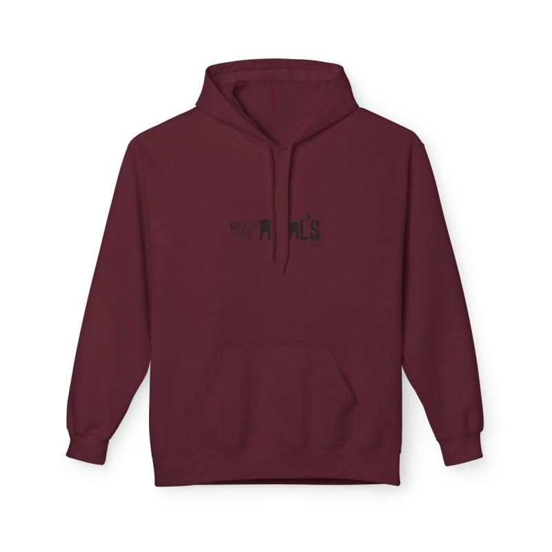 Sudadera Softstyle con capucha - Granate - Espardals — Bona cosa m’has dita