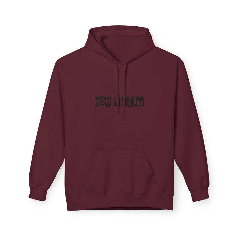 Sudadera Softstyle con capucha - Granate - Camiseta «Bon caliu»