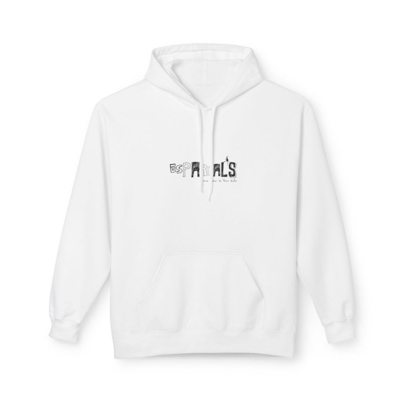 Sudadera Softstyle con capucha - Blanco - Espardals — Bona cosa m’has dita
