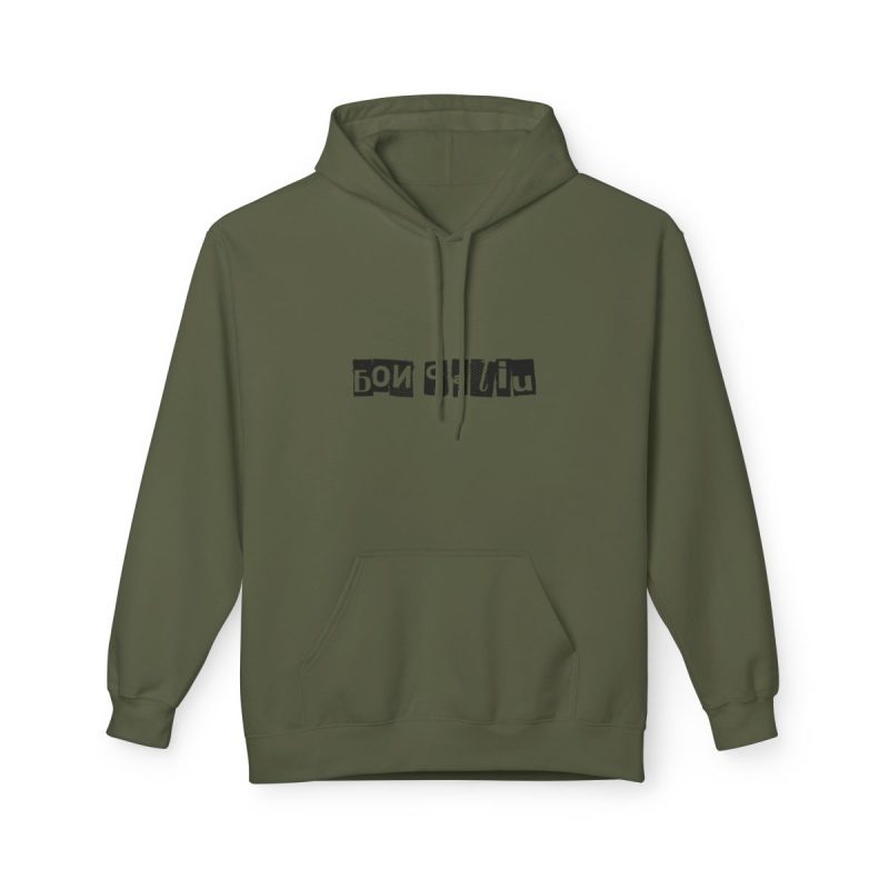 Sudadera Softstyle con capucha - Verde militar - Camiseta «Bon caliu»
