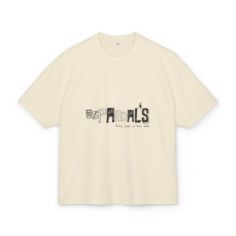 Camiseta box ultra gruesa - Arena - Espardals — Bona cosa m’has dita