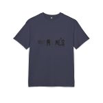 Camiseta oversize gruesa - Azul marino - Espardals — Bona cosa m’has dita
