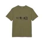 Camiseta oversize gruesa - Verde oliva - Espardals — Bona cosa m’has dita