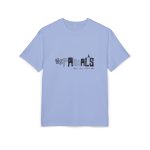 Camiseta oversize gruesa - Azul violeta - Espardals — Bona cosa m’has dita