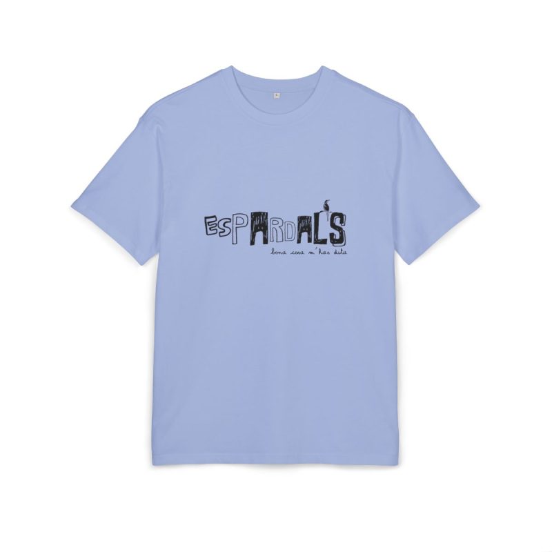 Camiseta oversize gruesa - Azul violeta - Espardals — Bona cosa m’has dita