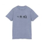 Camiseta lavado acido cuello redondo - Azul vintage - Espardals — Bona cosa m’has dita Camiseta lavado acido cuello redondo - Azul vintage - Espardals — Bona cosa m’has dita