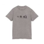Camiseta lavado acido cuello redondo - Gris asfalto - Espardals — Bona cosa m’has dita Camiseta lavado acido cuello redondo - Gris asfalto - Espardals — Bona cosa m’has dita