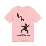 Camiseta jersey manga corta - Rosa - Mal no et toqui un llamp Camiseta jersey manga corta - Rosa - Mal no et toqui un llamp