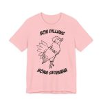 Camiseta jersey manga corta - Rosa - Camiseta «Bon dilluns, bona setmana»