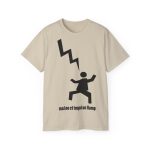 Camiseta ultra algodon - Arena - Mal no et toqui un llamp Camiseta ultra algodon - Arena - Mal no et toqui un llamp