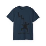Camiseta ultra algodon - Azul crepusculo - Mal no et toqui un llamp Camiseta ultra algodon - Azul crepusculo - Mal no et toqui un llamp