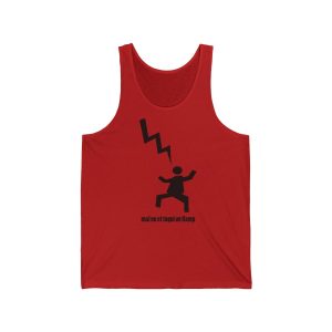 Camiseta de tirantes - Rojo - Mal no et toqui un llamp