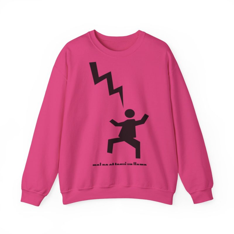 Sudadera cuello redondo - Fucsia intenso - Mal no et toqui un llamp