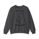 Sudadera cuello redondo - Gris oscuro jaspeado - Camiseta «Bon dilluns, bona setmana»