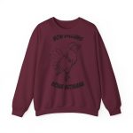 Sudadera cuello redondo - Granate - Camiseta «Bon dilluns, bona setmana»