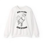 Sudadera cuello redondo - Blanco - Camiseta «Bon dilluns, bona setmana»
