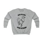 Sudadera infantil - Gris jaspeado claro - Camiseta «Bon dilluns, bona setmana»