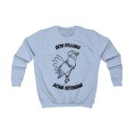 Sudadera infantil - Azul cielo - Camiseta «Bon dilluns, bona setmana»