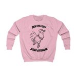 Sudadera infantil - Rosa bebe - Camiseta «Bon dilluns, bona setmana»