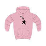 Sudadera con capucha infantil - Rosa bebe - Mal no et toqui un llamp Sudadera con capucha infantil - Rosa bebe - Mal no et toqui un llamp