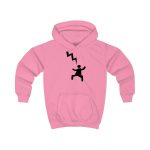 Sudadera con capucha infantil - Rosa algodon de azucar - Mal no et toqui un llamp Sudadera con capucha infantil - Rosa algodon de azucar - Mal no et toqui un llamp
