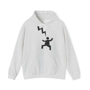 Sudadera con capucha - Gris ceniza - Mal no et toqui un llamp
