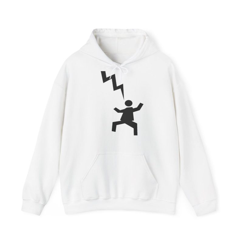 Sudadera con capucha - Blanco - Mal no et toqui un llamp
