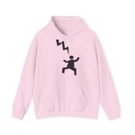 Sudadera con capucha - Rosa claro - Mal no et toqui un llamp Sudadera con capucha - Rosa claro - Mal no et toqui un llamp