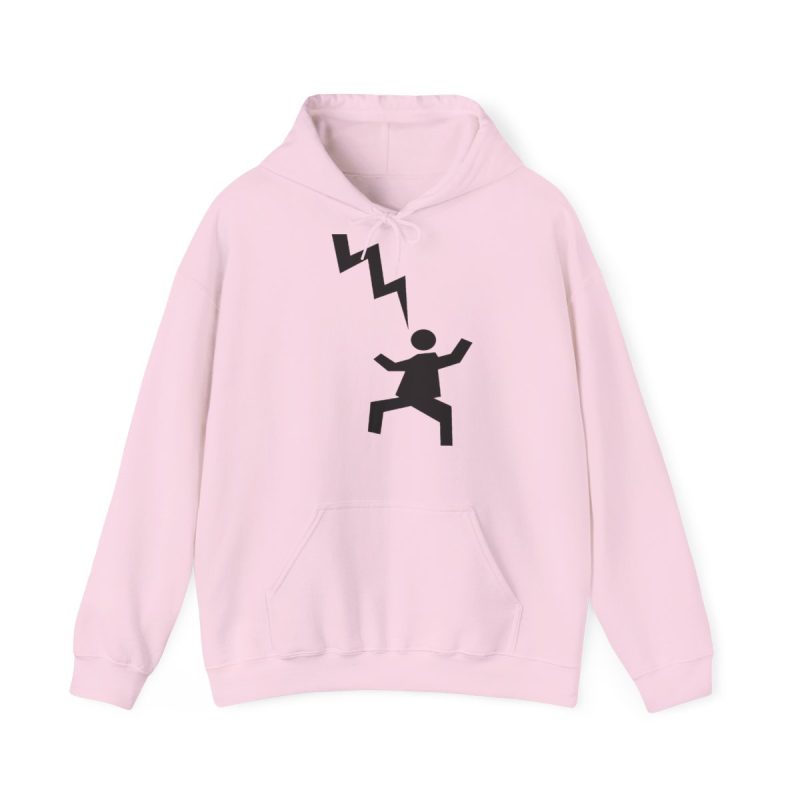 Sudadera con capucha - Rosa claro - Mal no et toqui un llamp