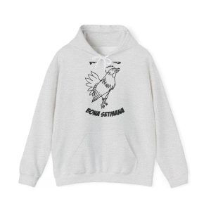 Sudadera con capucha - Gris ceniza - Camiseta «Bon dilluns, bona setmana»
