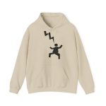 Sudadera con capucha - Arena - Mal no et toqui un llamp Sudadera con capucha - Arena - Mal no et toqui un llamp
