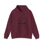 Sudadera con capucha - Granate - Camiseta «Bon dilluns, bona setmana»