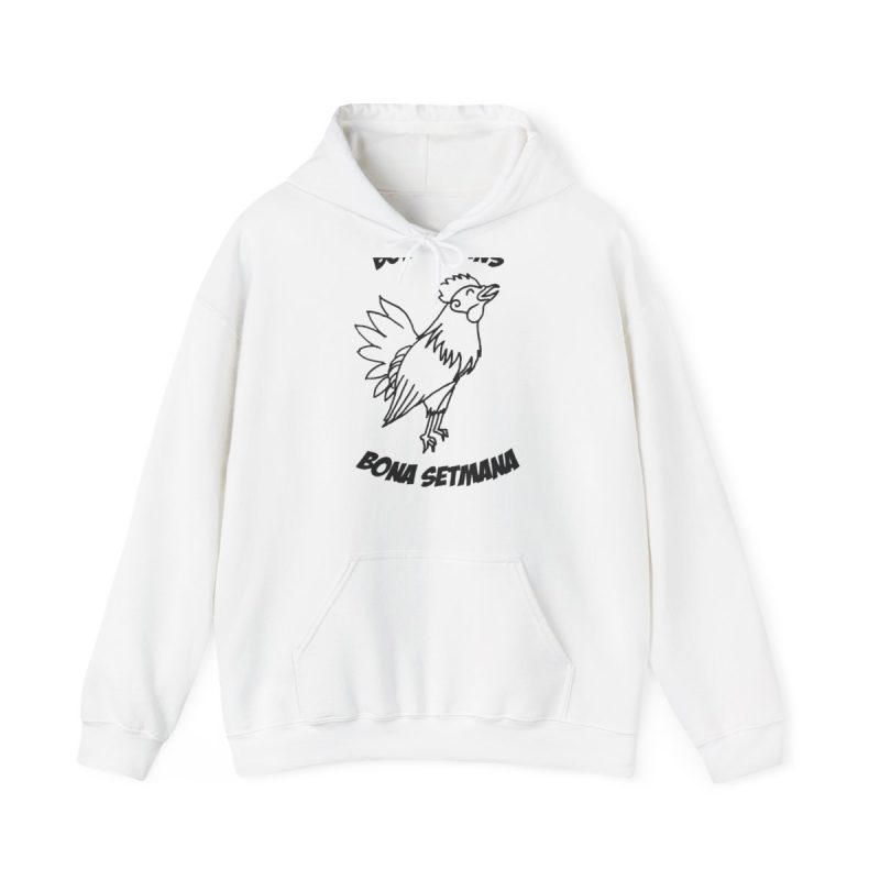 Sudadera con capucha - Blanco - Camiseta «Bon dilluns, bona setmana»