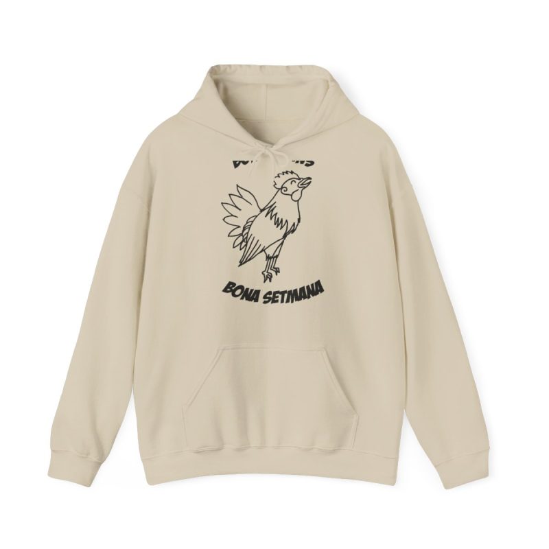 Sudadera con capucha - Arena - Camiseta «Bon dilluns, bona setmana»