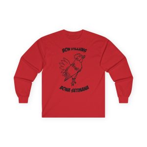 Camiseta manga larga - Rojo - Camiseta «Bon dilluns, bona setmana»