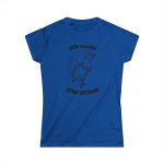 Camiseta mujer Softstyle - Azul royal - Camiseta «Bon dilluns, bona setmana»
