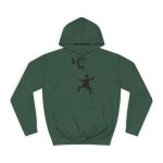 Sudadera universitaria - Verde botella - Mal no et toqui un llamp Sudadera universitaria - Verde botella - Mal no et toqui un llamp
