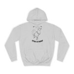 Sudadera universitaria - Gris jaspeado claro - Camiseta «Bon dilluns, bona setmana» Sudadera universitaria - Gris jaspeado claro - Camiseta «Bon dilluns, bona setmana»