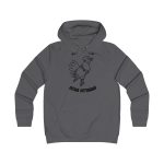 Sudadera universitaria mujer - Gris marengo - Camiseta «Bon dilluns, bona setmana»