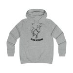 Sudadera universitaria mujer - Gris jaspeado claro - Camiseta «Bon dilluns, bona setmana»