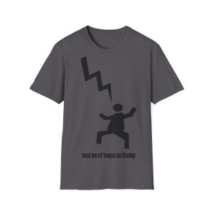 Camiseta Softstyle - Gris marengo - Mal no et toqui un llamp