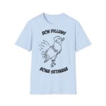 Camiseta Softstyle - Azul claro - Camiseta «Bon dilluns, bona setmana» Camiseta Softstyle - Azul claro - Camiseta «Bon dilluns, bona setmana»