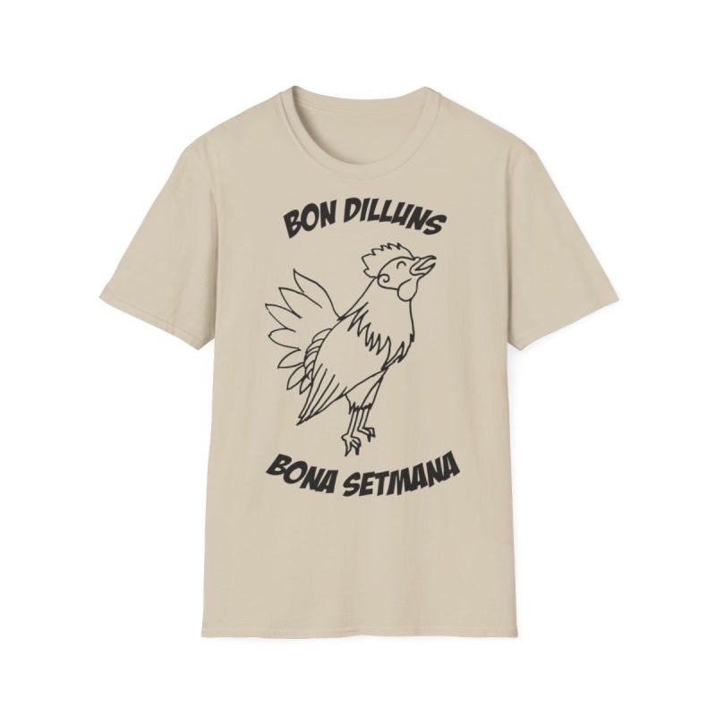 Camiseta Softstyle - Arena - Camiseta «Bon dilluns, bona setmana»