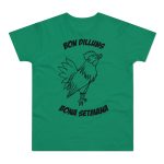 Camiseta hombre punto liso - Verde Kelly - Camiseta «Bon dilluns, bona setmana»