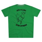 Camiseta hombre corte moderno - Verde Kelly - Camiseta «Bon dilluns, bona setmana»