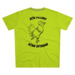 Camiseta hombre corte moderno - Verde lima - Camiseta «Bon dilluns, bona setmana»