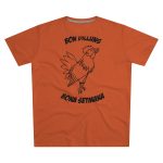 Camiseta hombre corte moderno - Naranja - Camiseta «Bon dilluns, bona setmana»