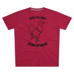 Camiseta hombre corte moderno - Rojo - Camiseta «Bon dilluns, bona setmana»
